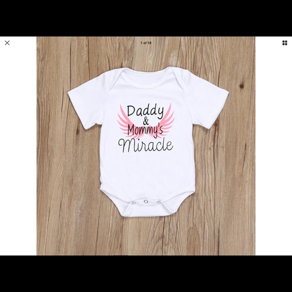 2for10 NWT sweet little onesie - Picture 5 of 5